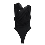 Print Mesh Bodysuit - Piña Colada