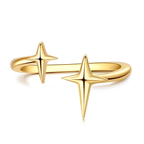 925 Sterling Ring Gold - Piña Colada