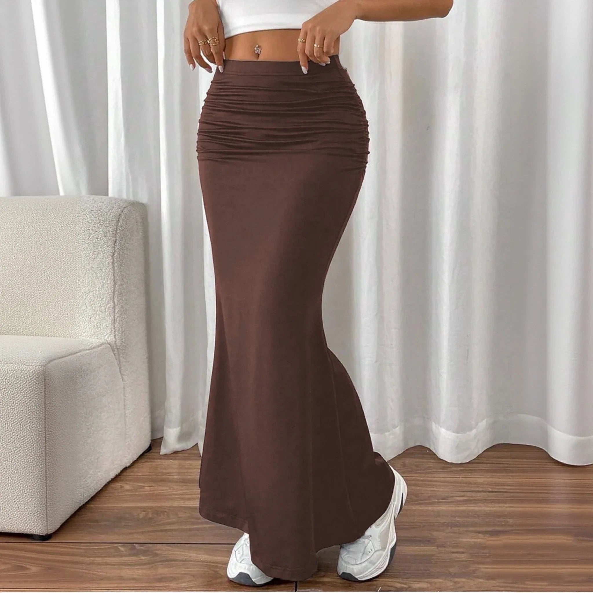 Skirt High Waist - Piña Colada