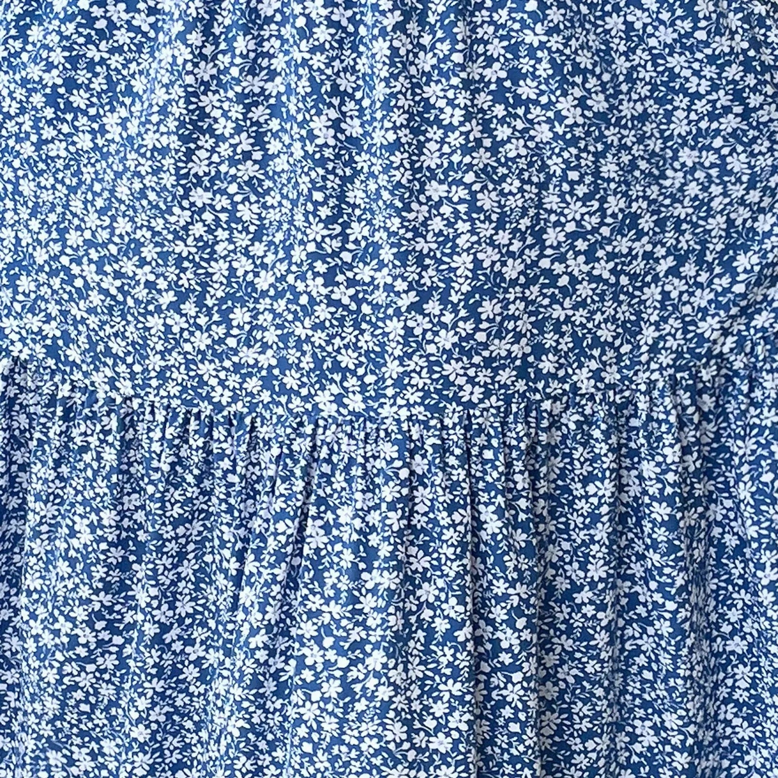 Floral Print Elastic Waist Loose - Piña Colada