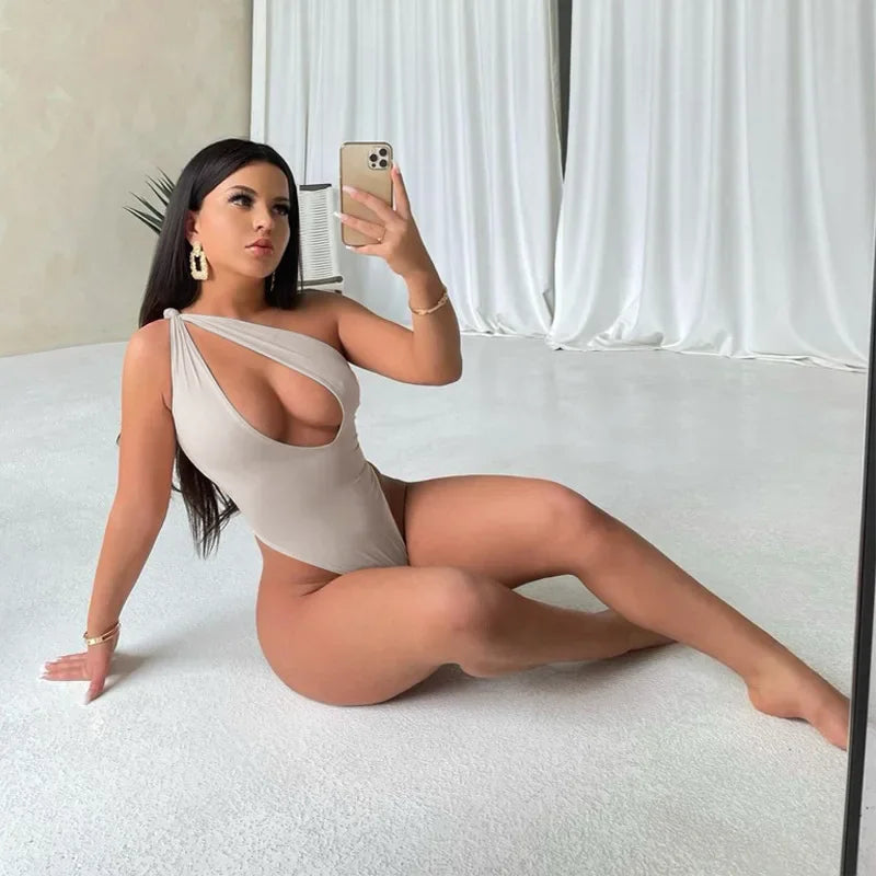 Bodysuit Slim Solid Color - Piña Colada