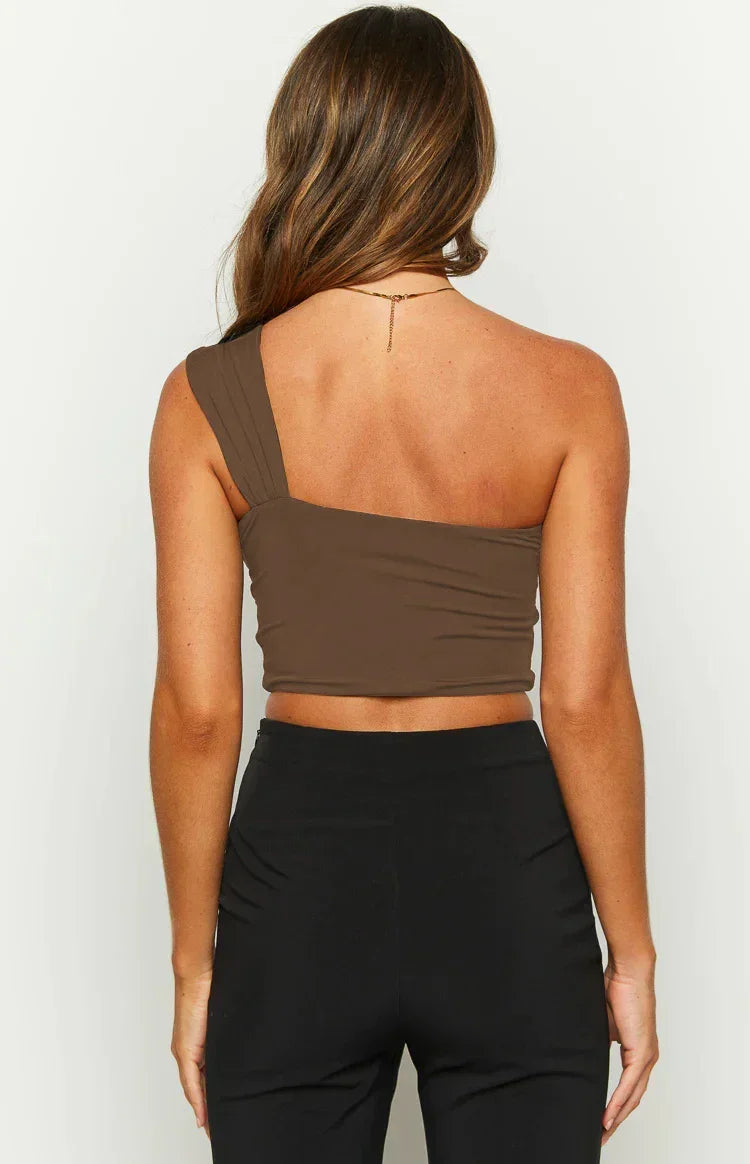 Hollow Out Knit Tank Top – Summer Sexy Street Look - Piña Colada