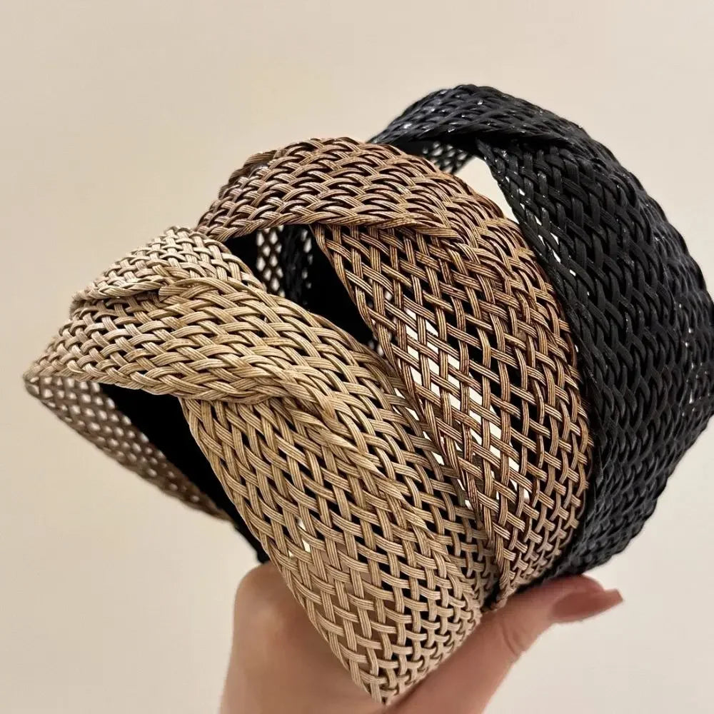 Headband Hair Band Weaving Cross - Piña Colada