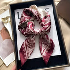 Square Scarf Silk Thin - Piña Colada