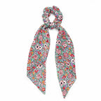 Print Bow Satin Long Ribbon - Piña Colada