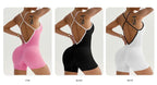 Sexy Backless Jumpsuit Women Yoga - Piña Colada