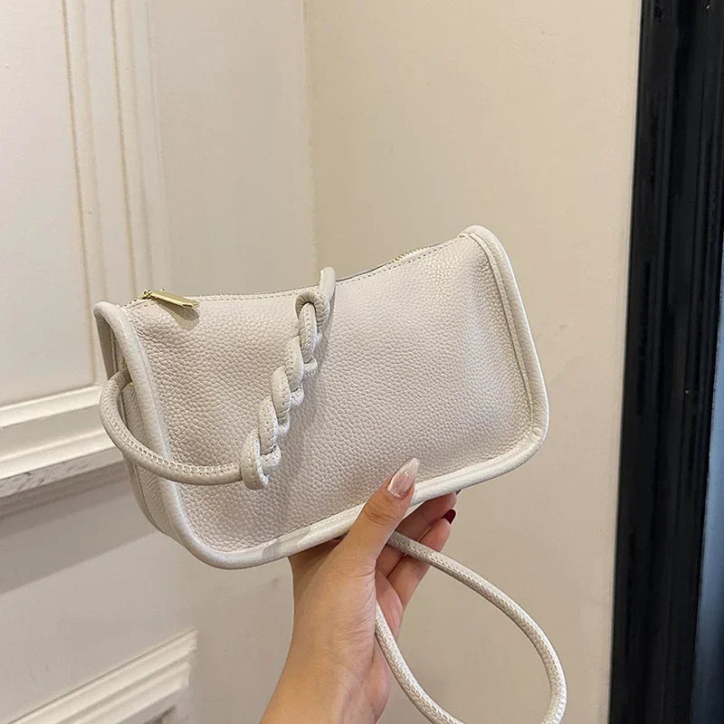 Leather Crossbody Bags - Piña Colada