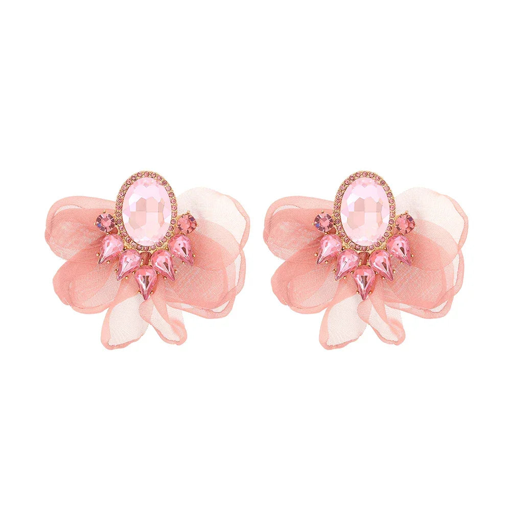 Petal Earrings - Piña Colada