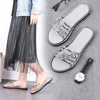 Slippers Diamond Flower Sandals - Piña Colada