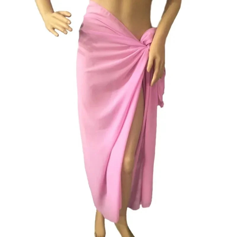 Beach Long Skirt Chiffon - Piña Colada