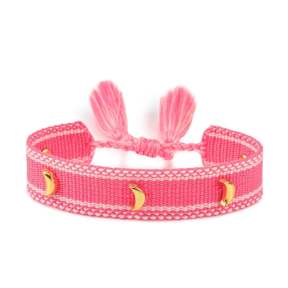 Hand Woven Bracelets - Piña Colada