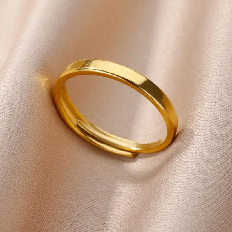 Stainless Steel Rings Aesthetic - Piña Colada