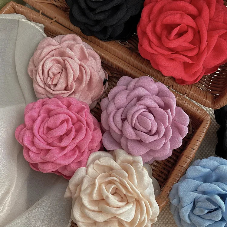 Sweet Flower Hair Claw - Piña Colada