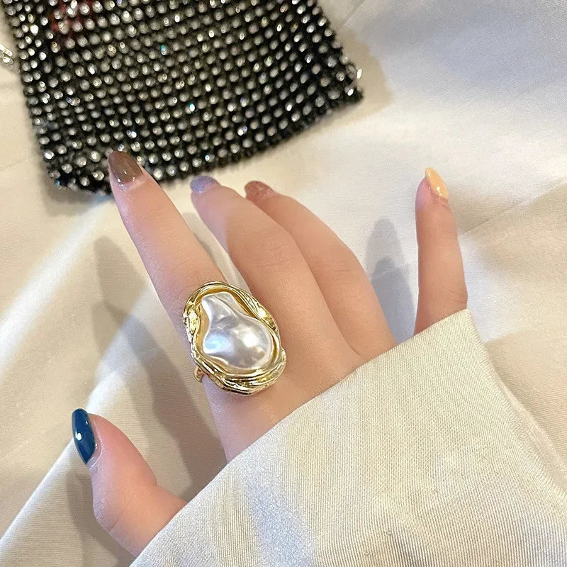 Pearl Ring Shape Gold - Piña Colada