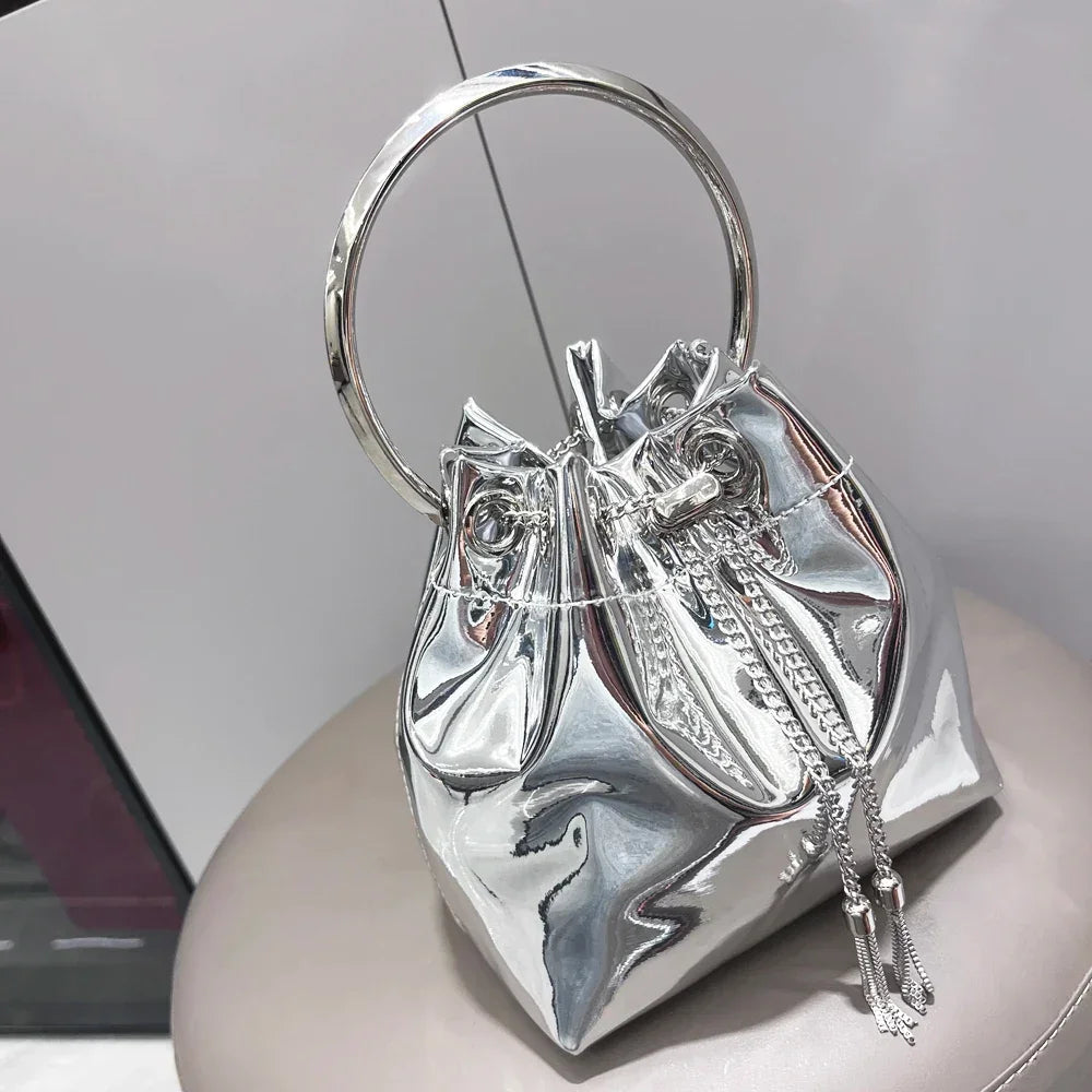 Evening clutch Bag Bucket - Piña Colada