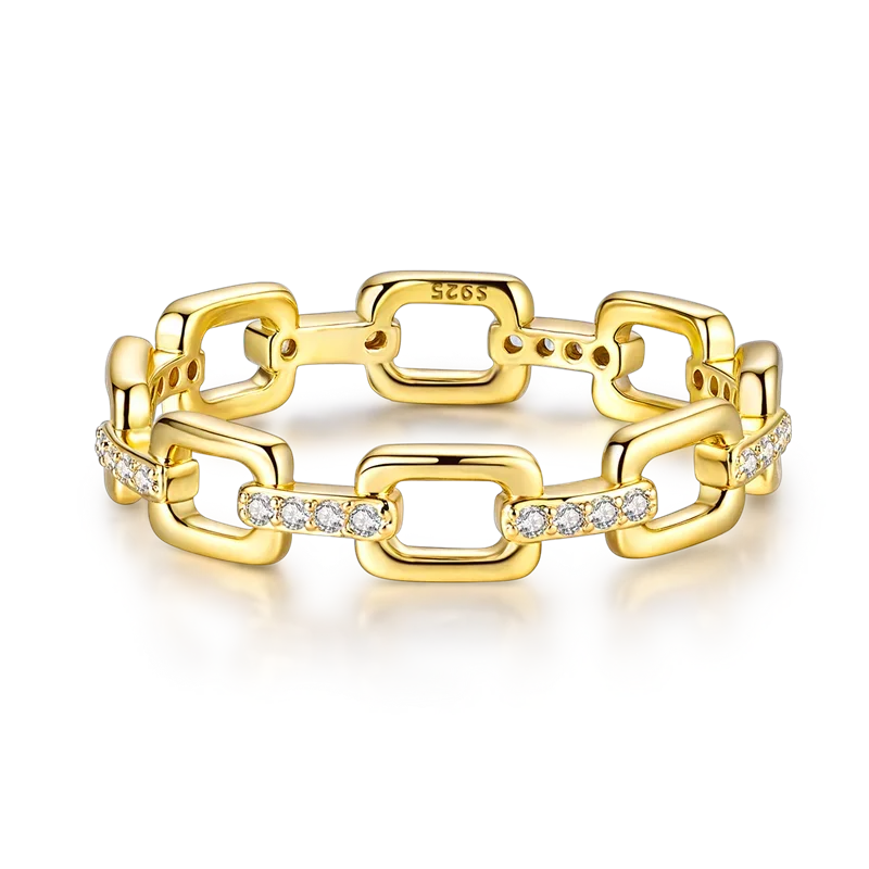 925 Sterling Ring Gold - Piña Colada