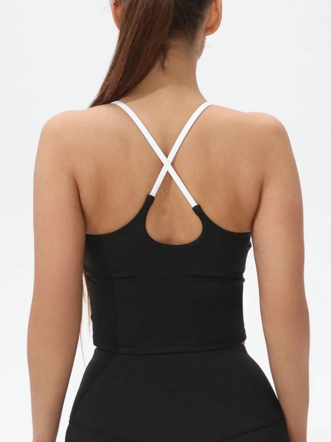 Back Sports Tank Top Quick Dry with Padded Cups