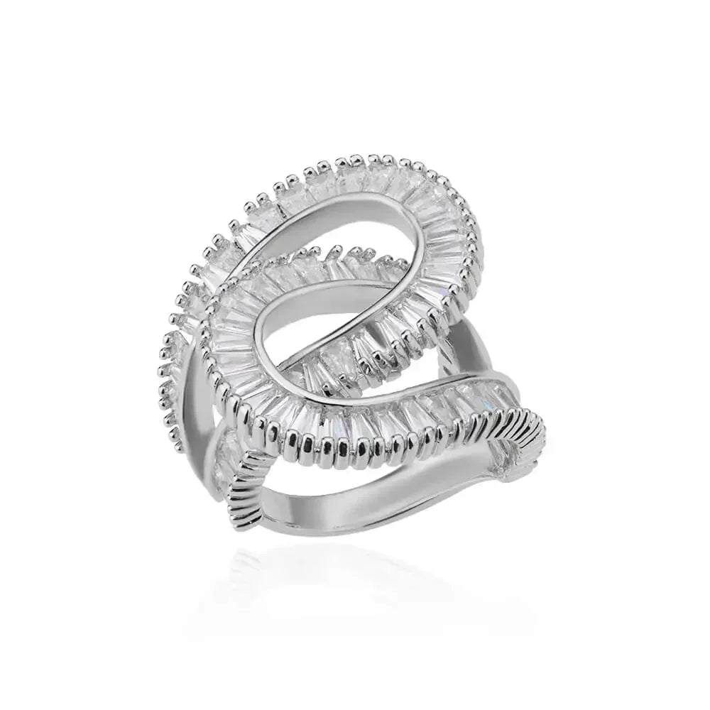 New Design Zircon Rings for Women - Piña Colada