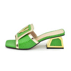 Open Toe Sandals Luxury - Piña Colada