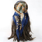 Bohemian Silk Scarf - Piña Colada