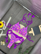 Leopard Print Bikini Set Swimsuit - Piña Colada