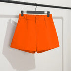 Solid Casual Short Women Basic - Piña Colada