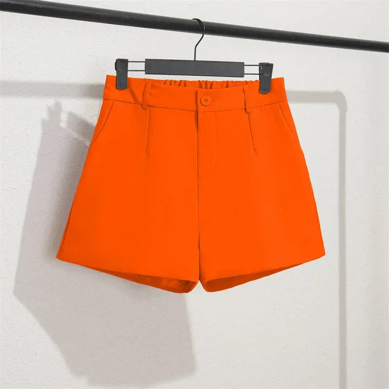 Solid Casual Short Women Basic - Piña Colada