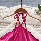 Sequin Top And Skirt Set Sparkly - Piña Colada