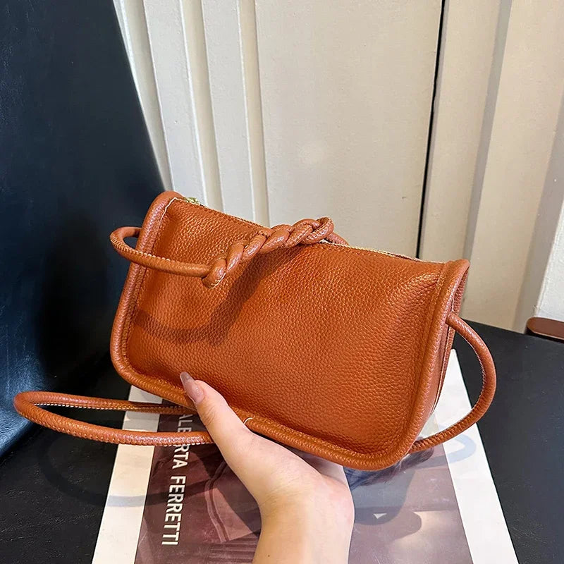 Leather Crossbody Bags - Piña Colada