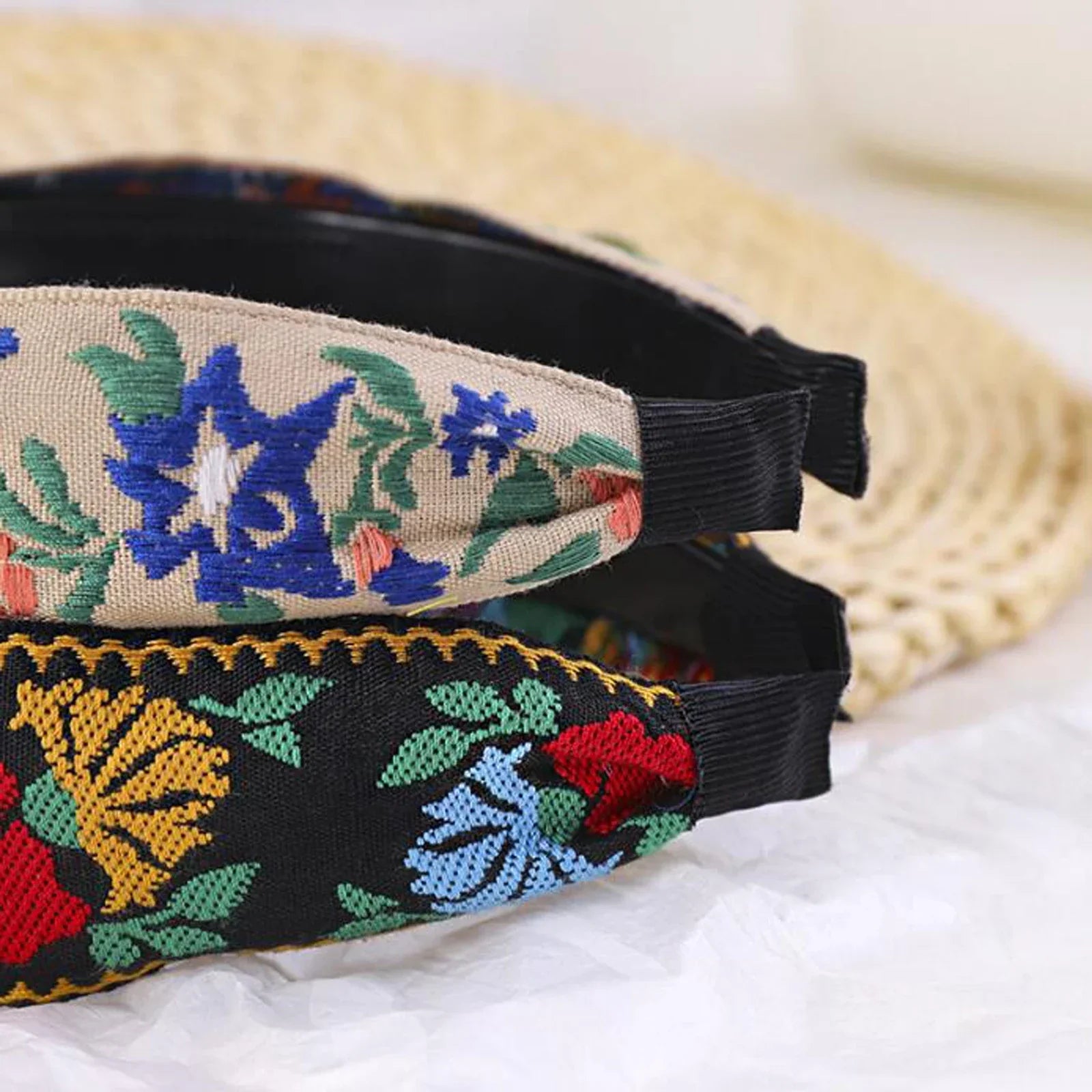 Headband Bohemia Flower - Piña Colada