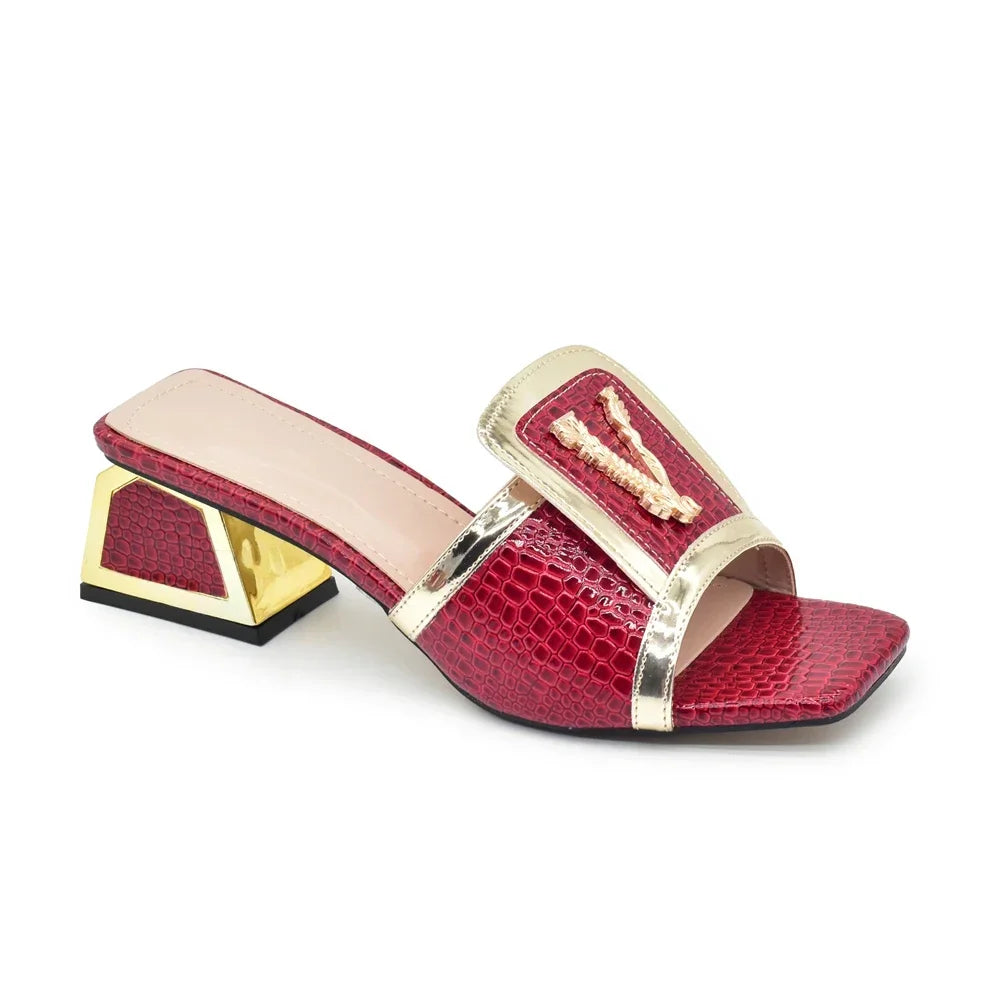 Open Toe Sandals Luxury - Piña Colada