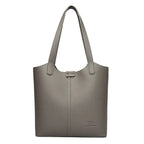 Soft Leather Shoulder Bag - Piña Colada