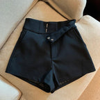 Streetwear Shorts Elegant High Waist - Piña Colada