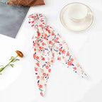 Satin Scrunchie Scarf - Piña Colada