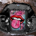 Denim Jacket Girl - Piña Colada