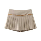 Belt Mini Skirts - Piña Colada