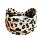 Leopard Print Headbands - Piña Colada