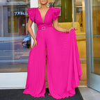 Solid Color Jumpsuit for Women - Piña Colada