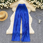 Summer Casual Pants Women High Waist - Piña Colada