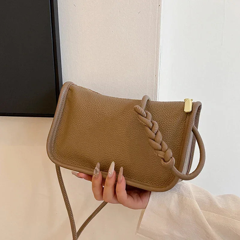 Leather Crossbody Bags - Piña Colada