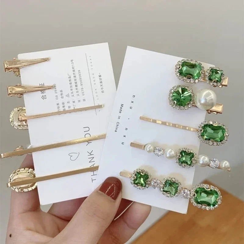 Set Women Hair Clips Headwear - Piña Colada