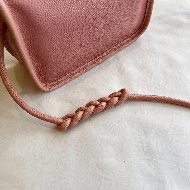 Leather Crossbody Bags - Piña Colada