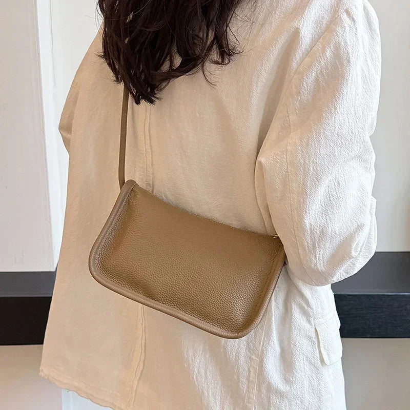 Leather Crossbody Bags - Piña Colada