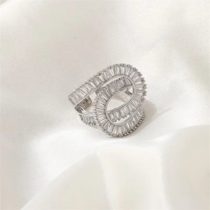 New Design Zircon Rings for Women - Piña Colada