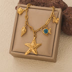 Seashell Bracelet Gold-Plated