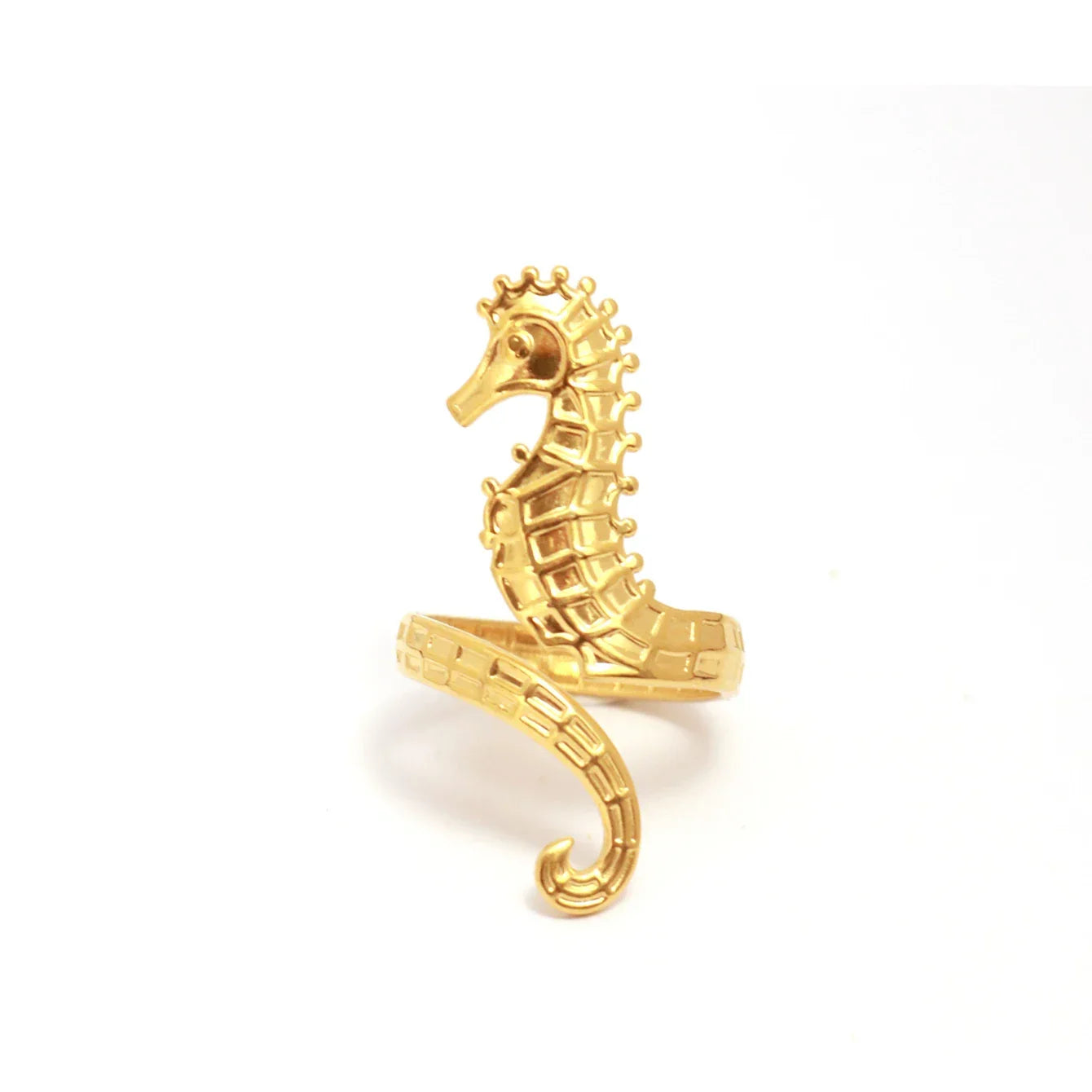 18K Gold-Plated Animal Ring - Piña Colada