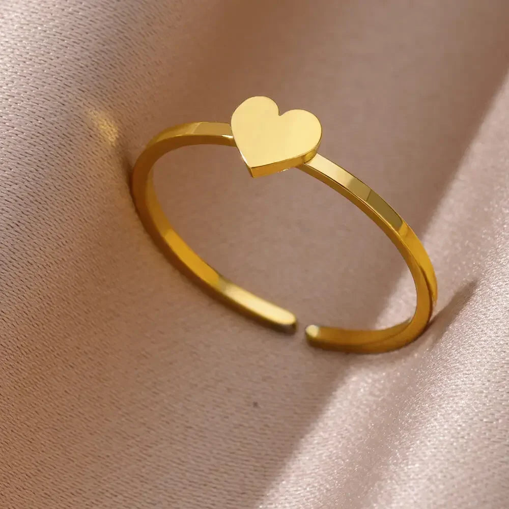 Stainless Steel Rings Aesthetic - Piña Colada
