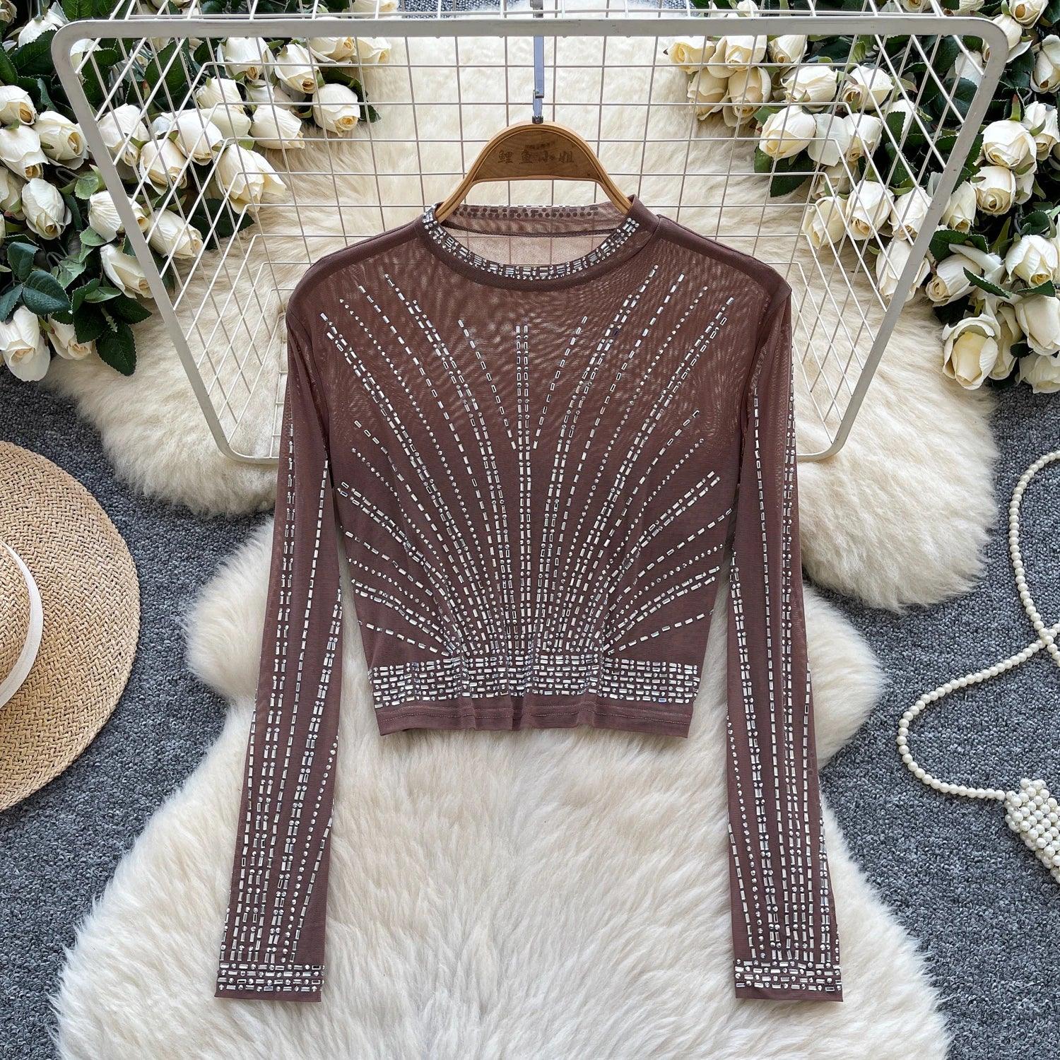 Long Sleeves O Neck Shirts - Piña Colada