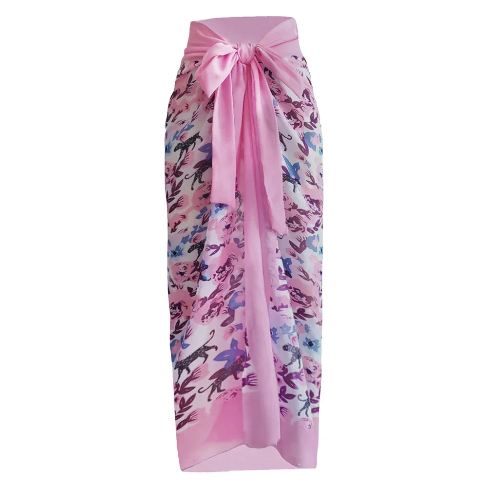 Print Cover Up Monokini - Piña Colada