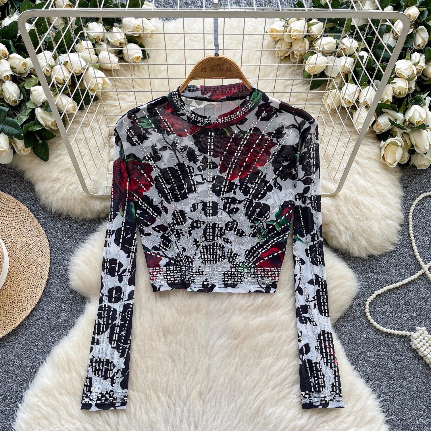 Long Sleeves O Neck Shirts - Piña Colada